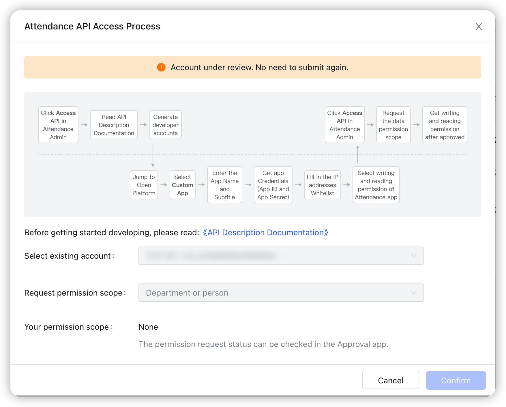 Access guide - Documentation - Lark Developer