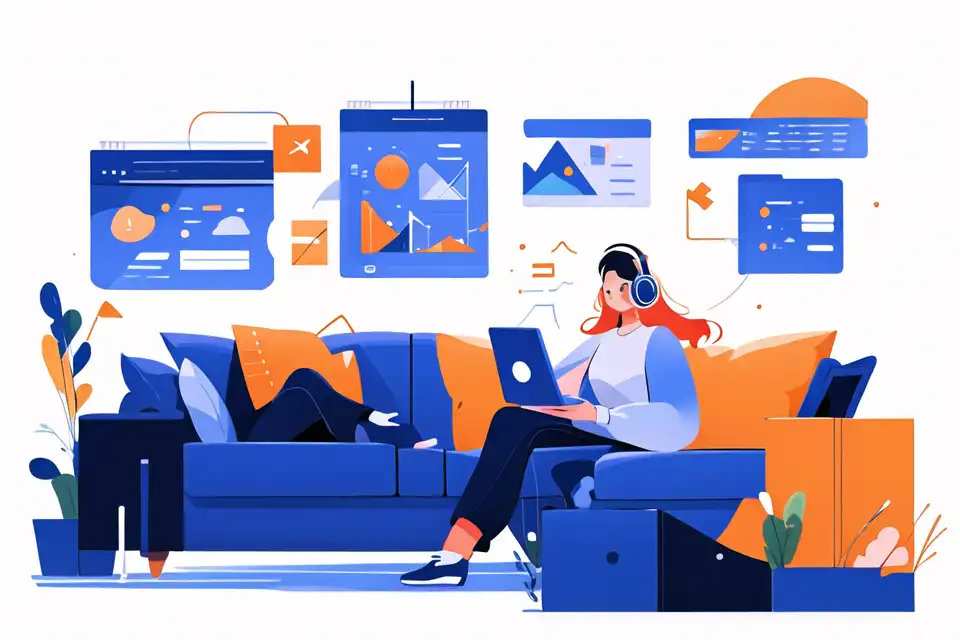 an image for remote user