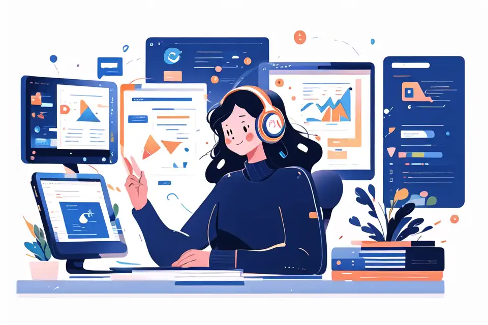 an image for content marketing and generative AI