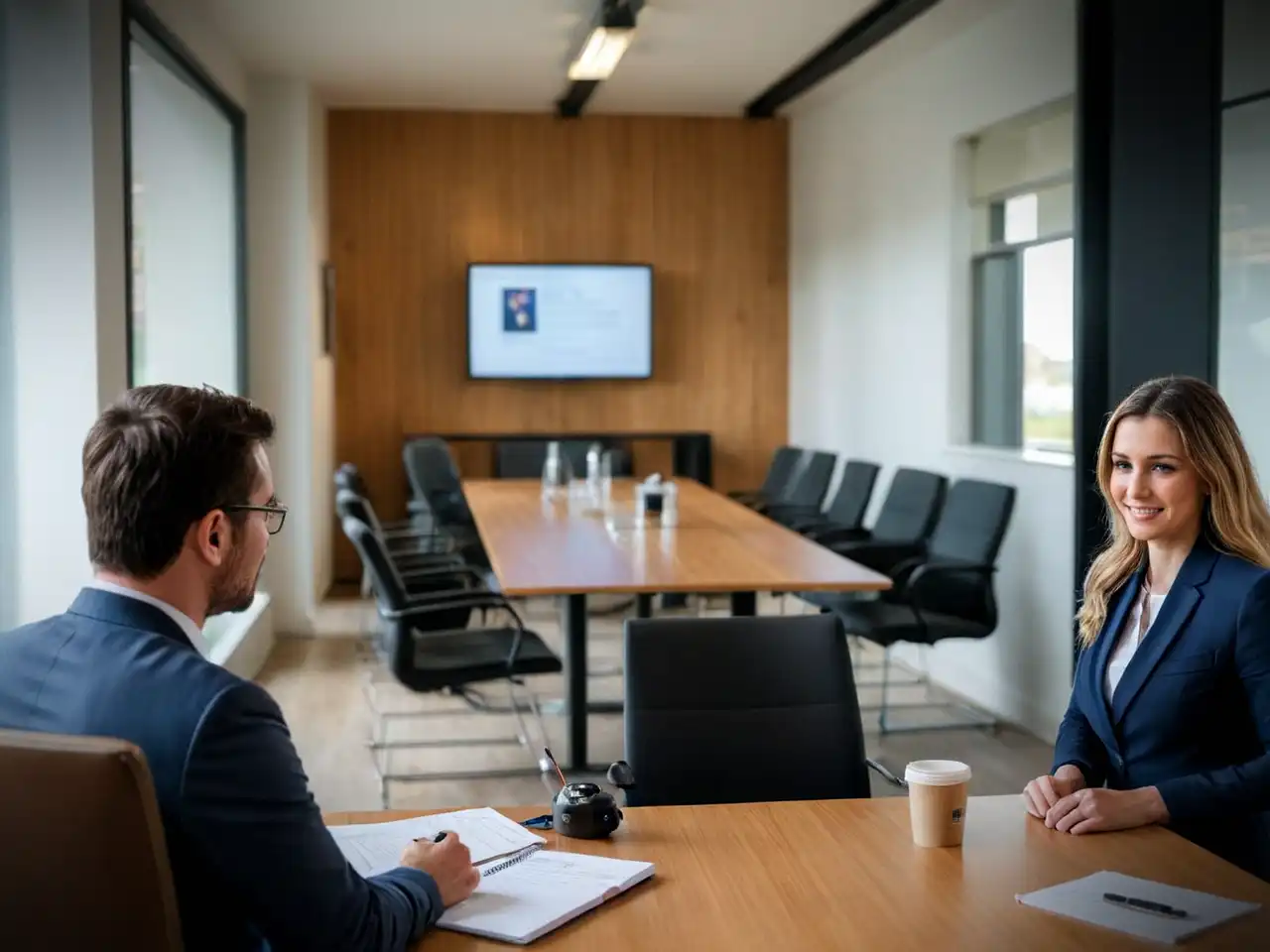 an image for career development meeting