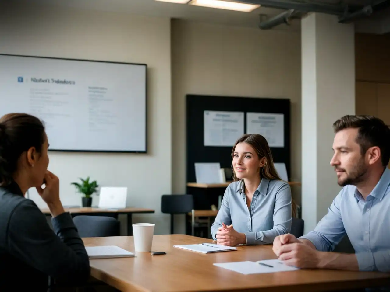 an image for customer discovery meeting