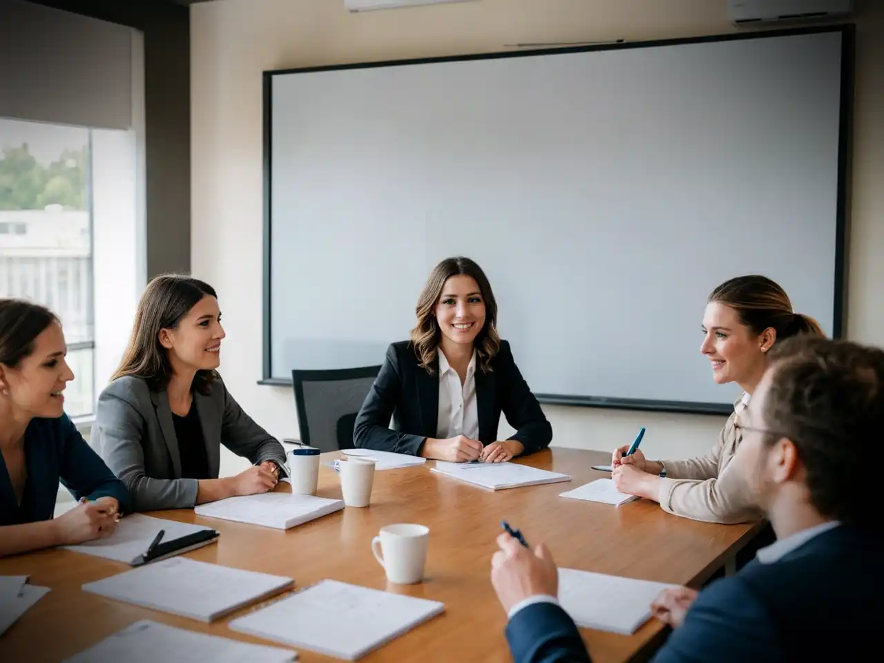 an image for goal setting meeting