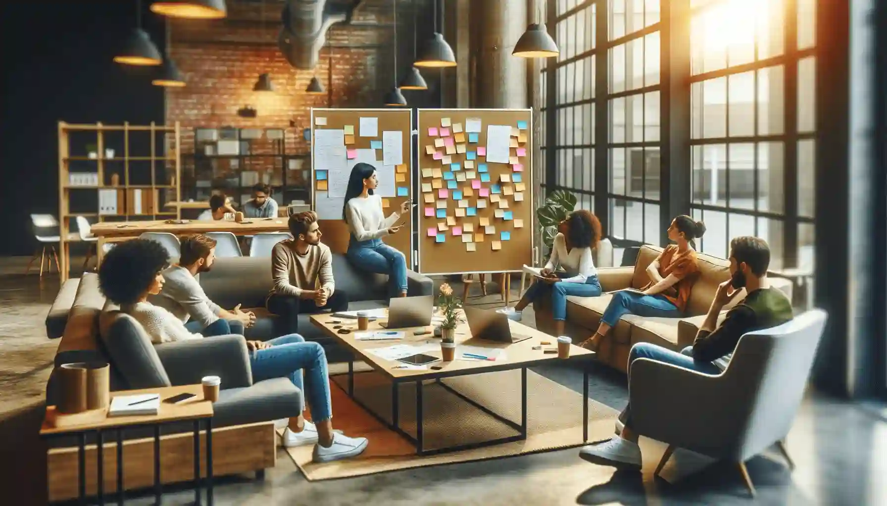 an image for retrospective meeting