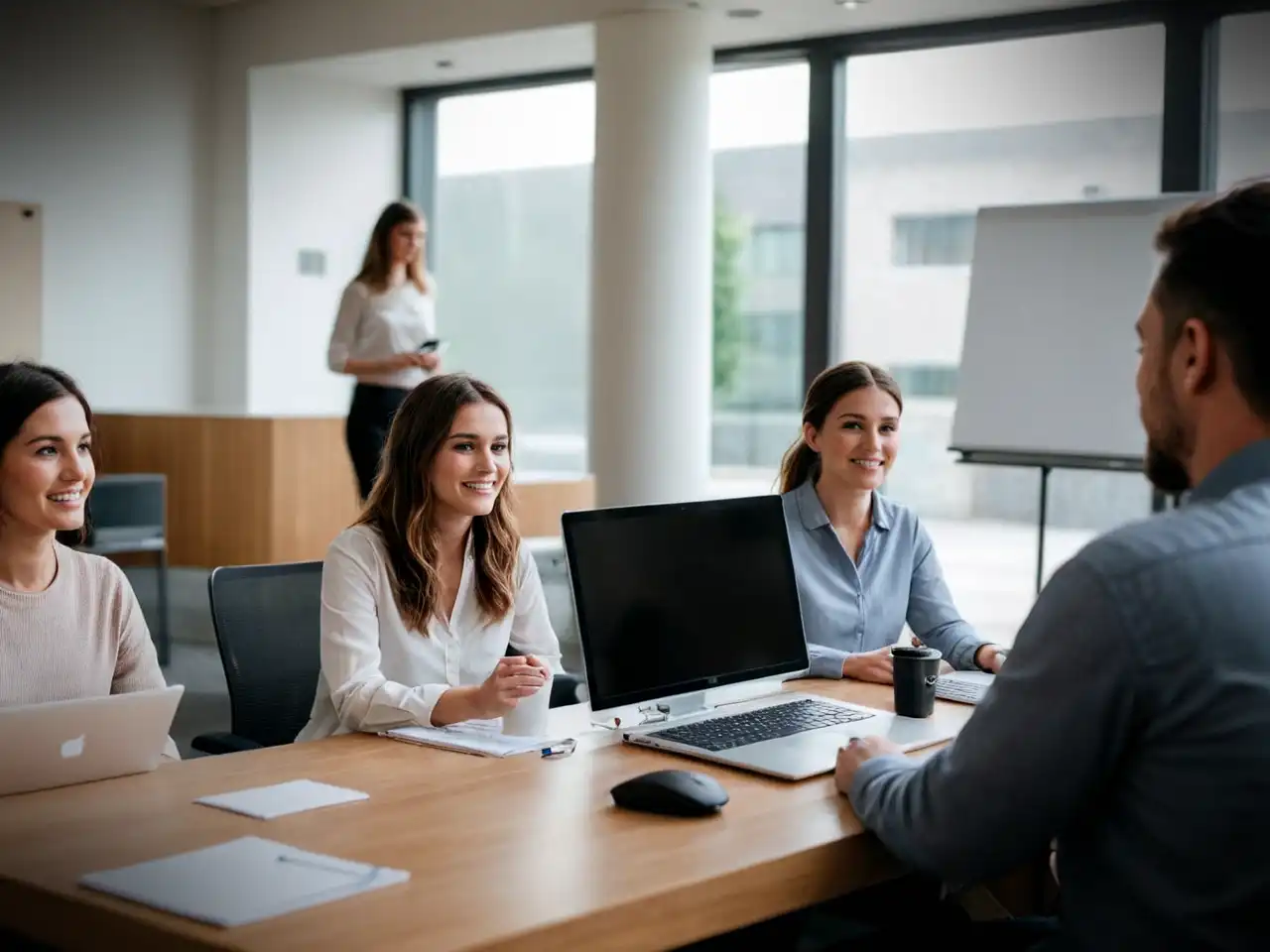 an image for stand up meeting