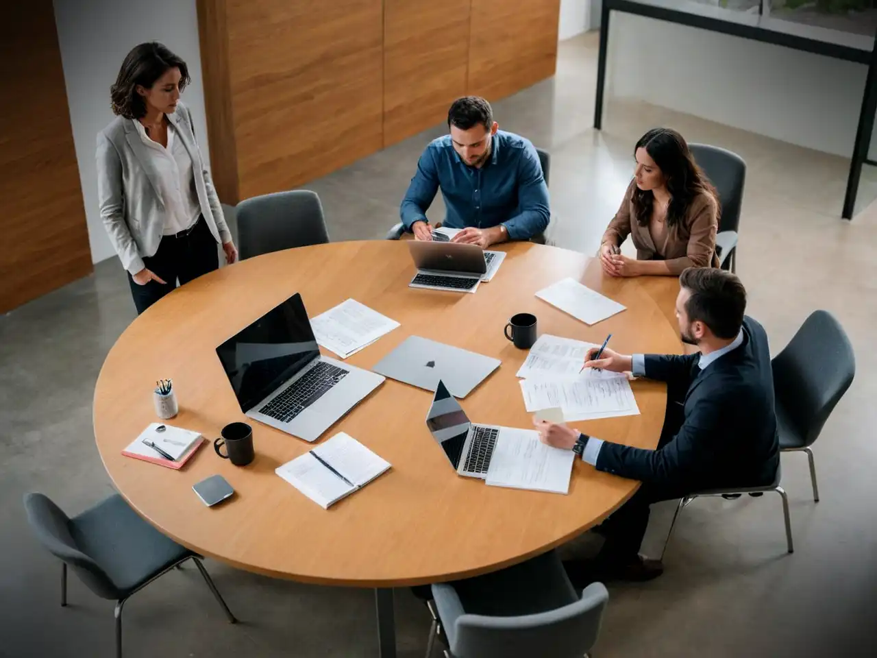 an image for strategy meeting