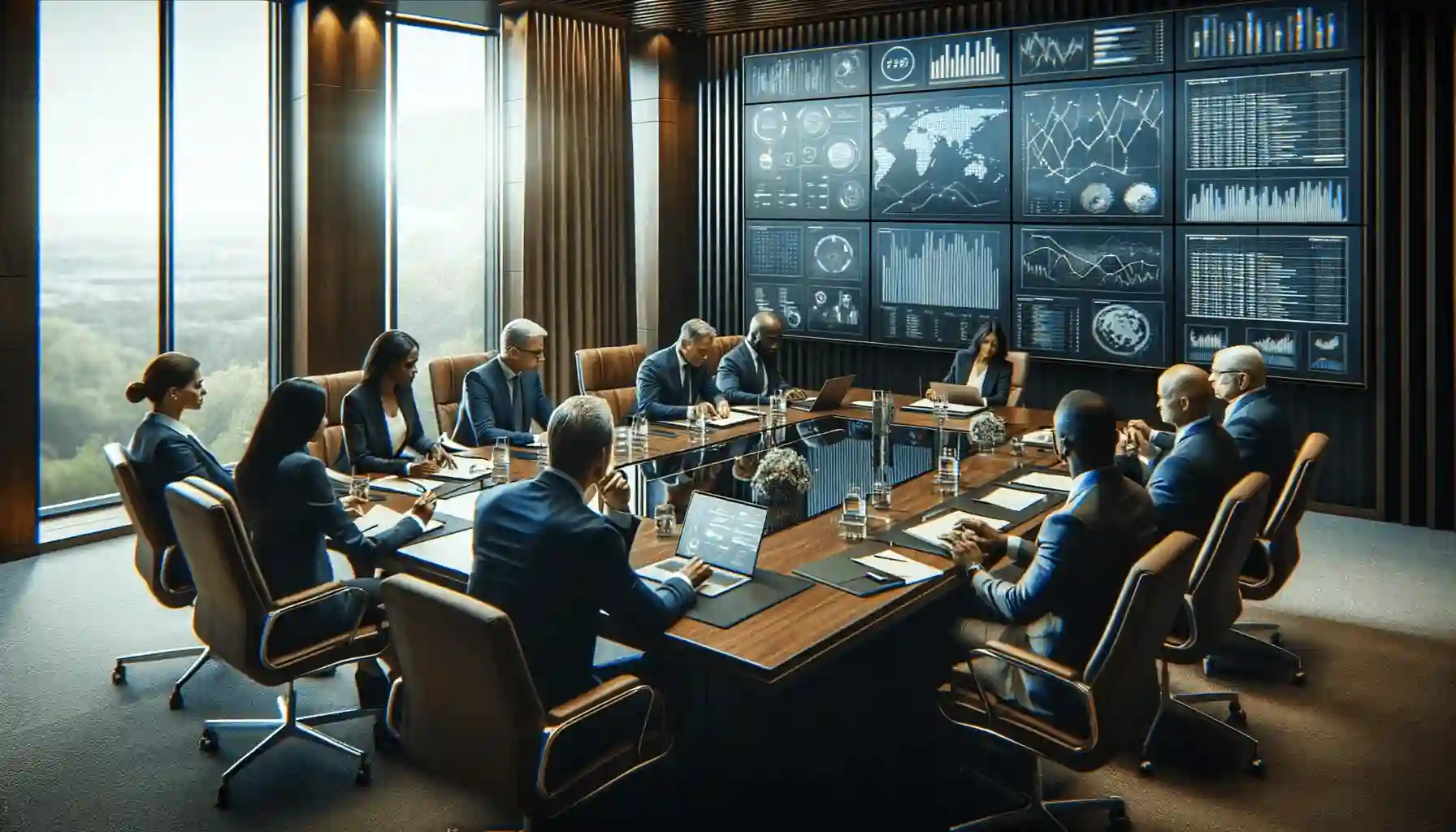 an image for strategy review meeting