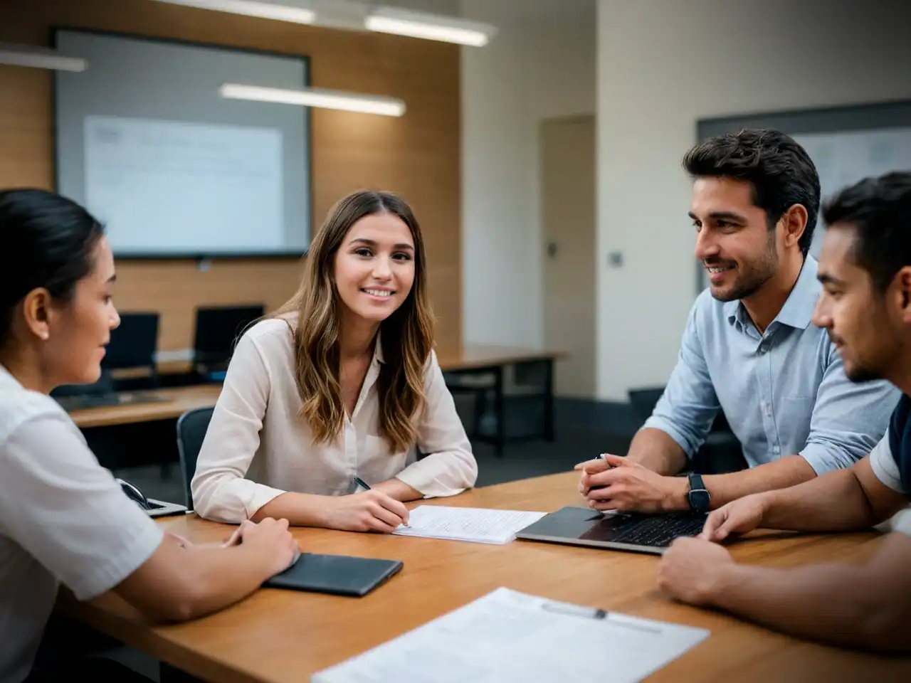 an image for training meeting