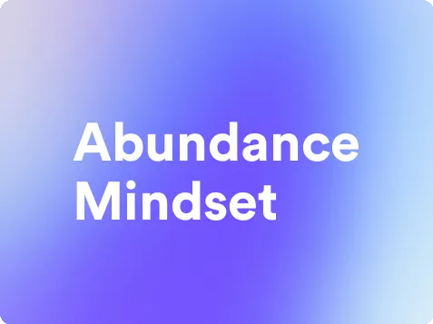 an image for abundance mindset