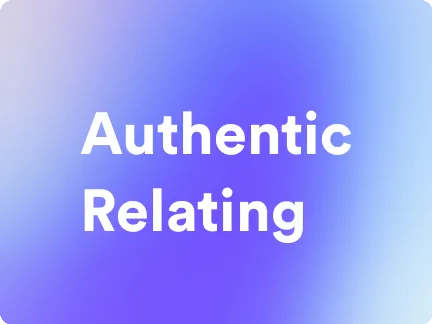 an image for authentic relating