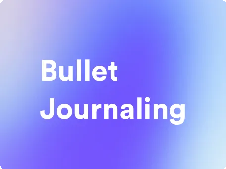 an image for bullet journaling