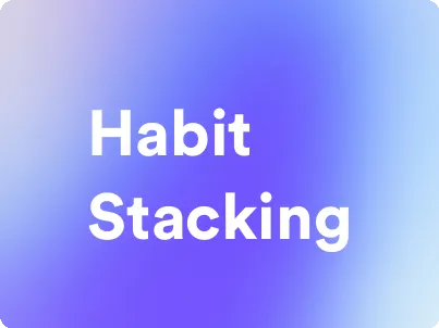 an image for habit stacking