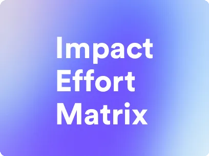 an image for impact effort matrix