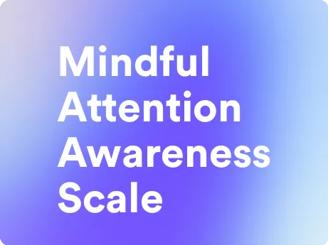 an image for mindful attention awareness scale