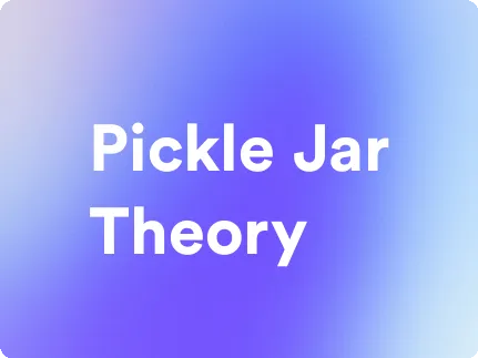 an image for pickle jar theory