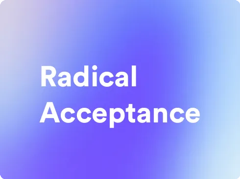 an image for radical acceptance