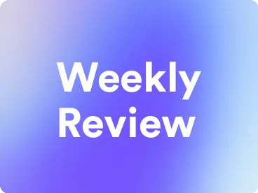an image for weekly review