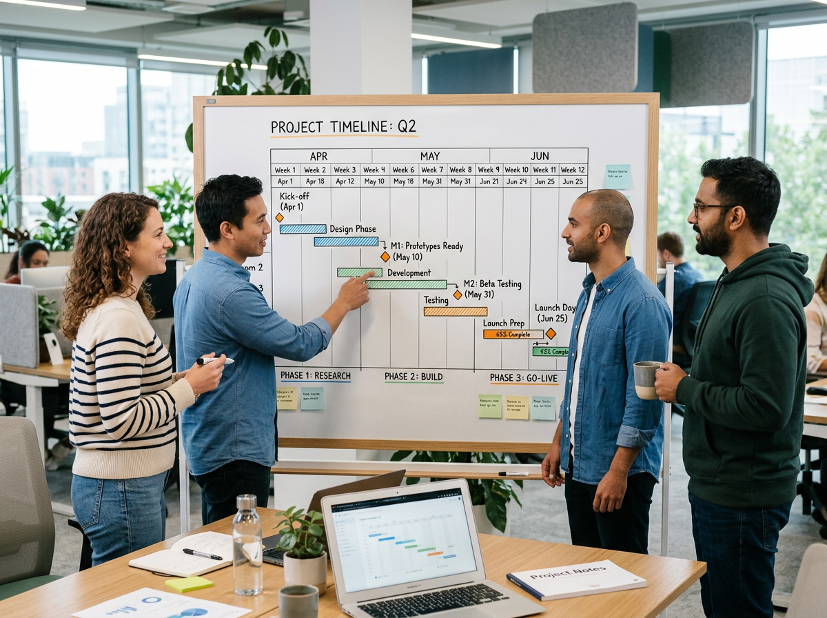 Gantt Chart and Milestone Guide for Project Managers