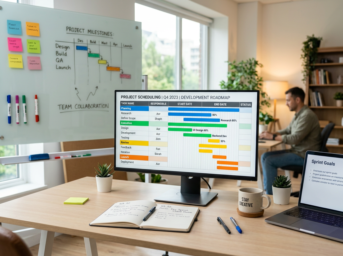 Project Scheduling Gantt Chart: How to Plan Timelines That Hold Up