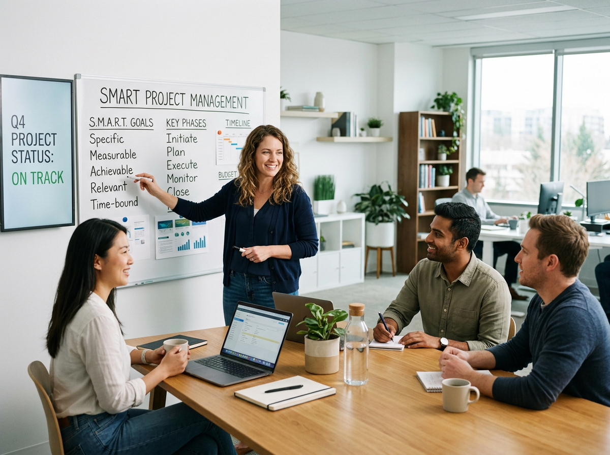 Smart Project Examples SMART in Project Management: Meaning, Framework, and Examples
